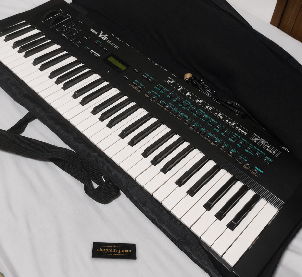 YAMAHA DX11 V2 FM Synthesizer 49-Key Keyboard Battery Replaced from Japan