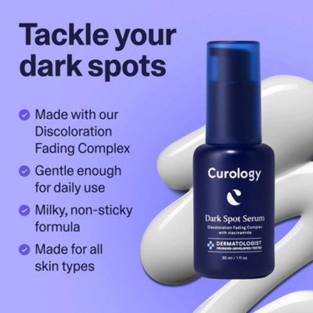 Curology Dark Spot Serum with Niacinamide Glycolic Acid and Kojic Acid 1fl oz -