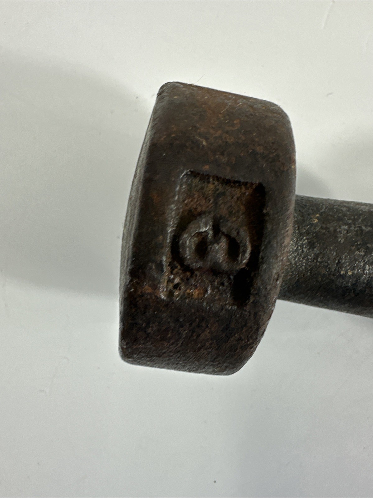 Vintage York 3 Lb Pound Dumbbell Weight Cast Iron ONE