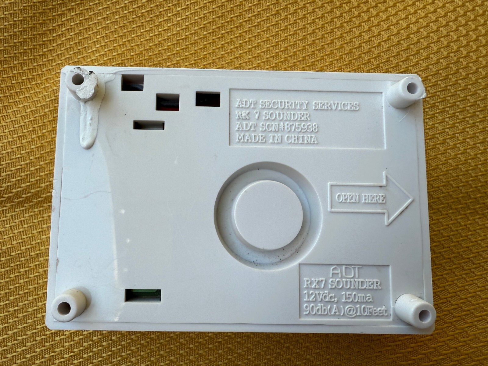 ADT RX7 Sounder
