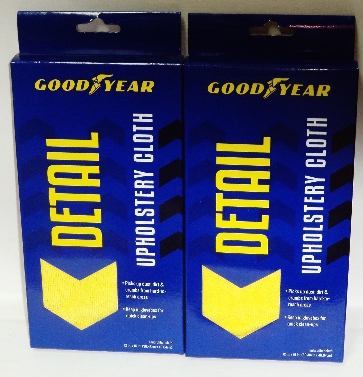 2 Good Year DETAIL UPHOLSTERY Cloth Picks Up Cleans All In Hard To Reach Places