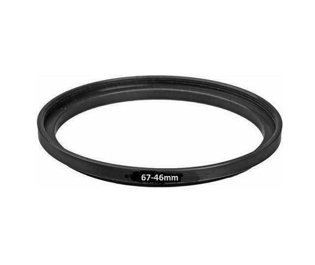 67mm-46mm Step Down Metal Ring Adapter 67-46mm