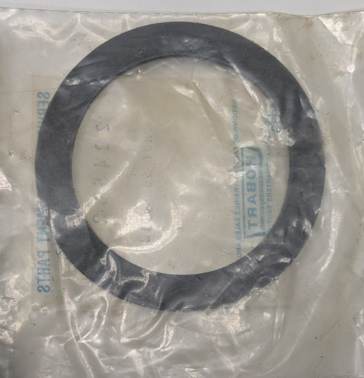 Vintage NOS OEM Hobart Steamer Rubber Gasket / Seal Part# 224562