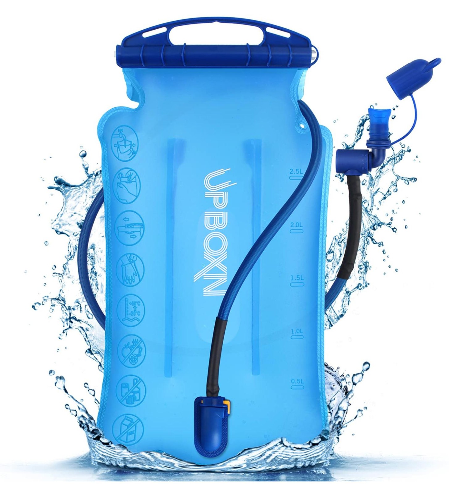 upboxn 3l hydration bladder used with insulated hose