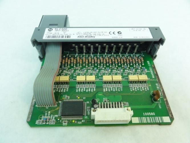 181551 Used; Allen-Bradley 1746-IB16 Input Module; 10-30VDC SER C