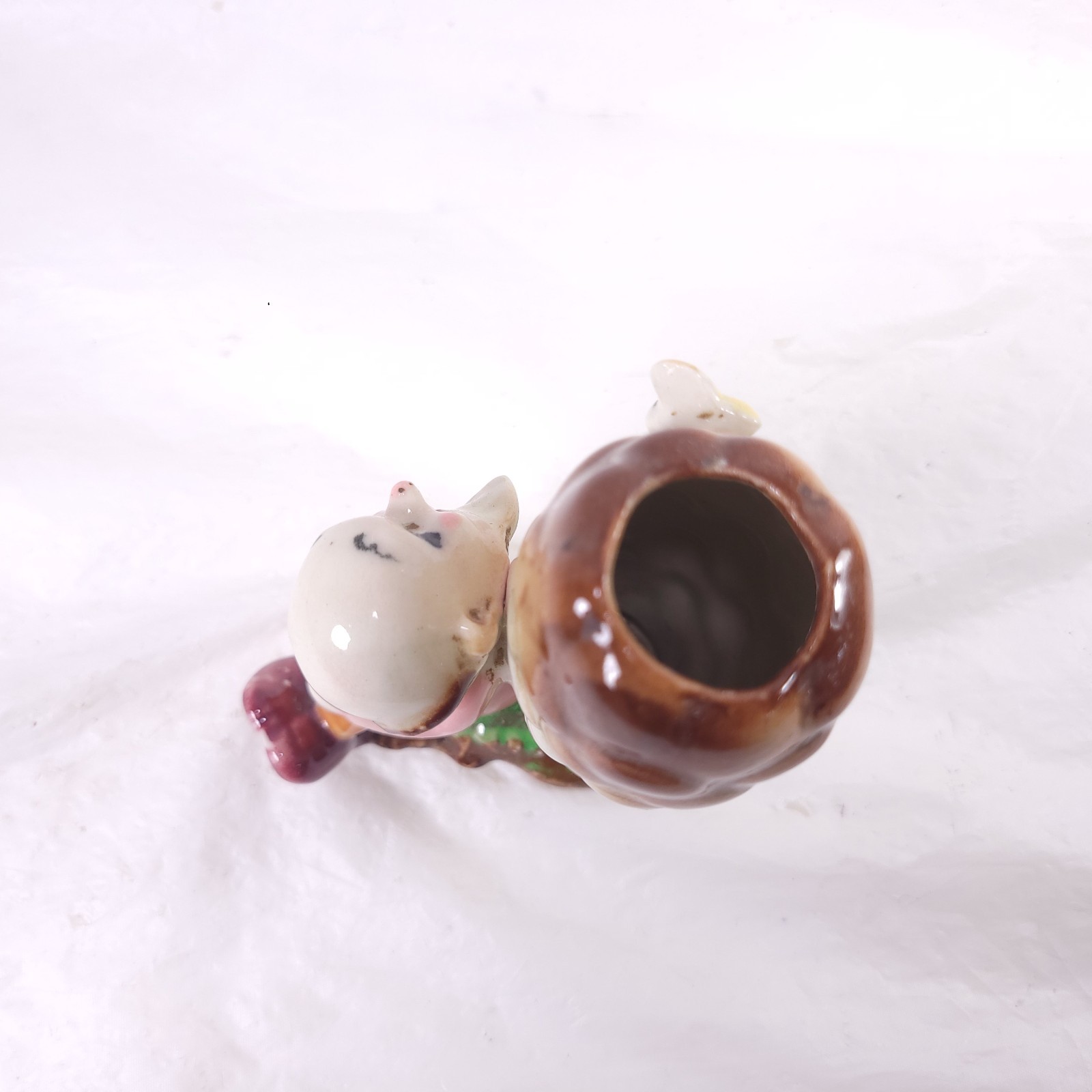 Elf Pixie Bee Hive Bee Bud Vase Planter Japan Whimsical Boho Kitschy Decor