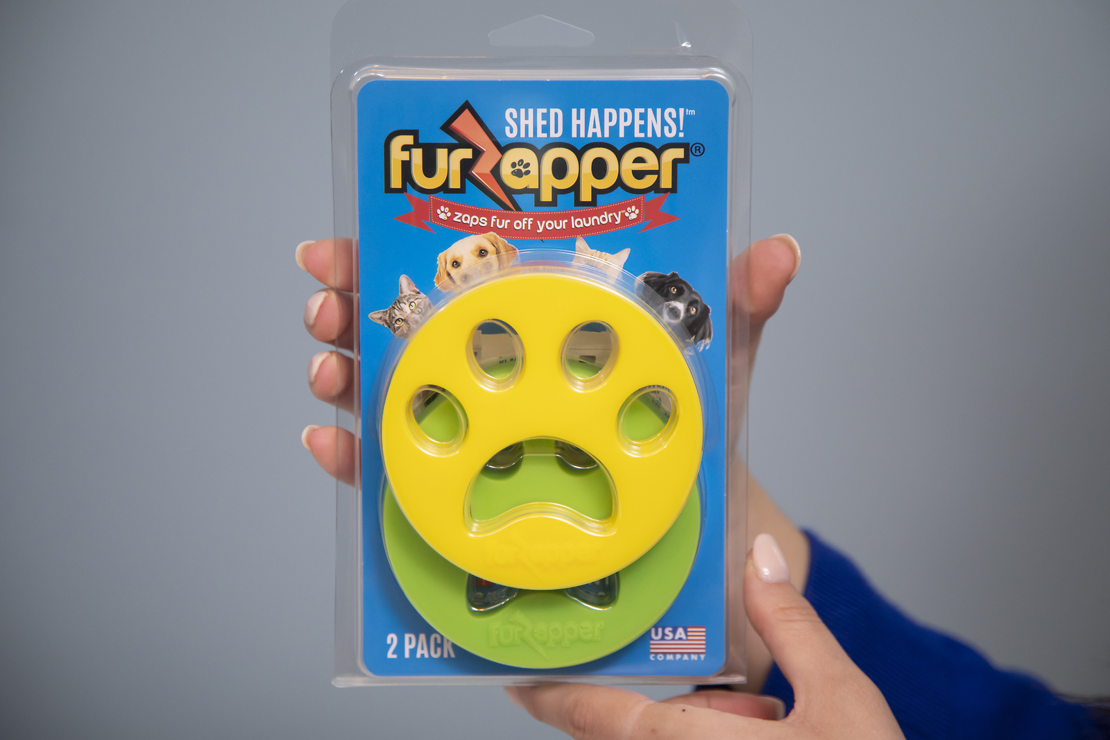 FurZapper Pet Hair Remover 6 count