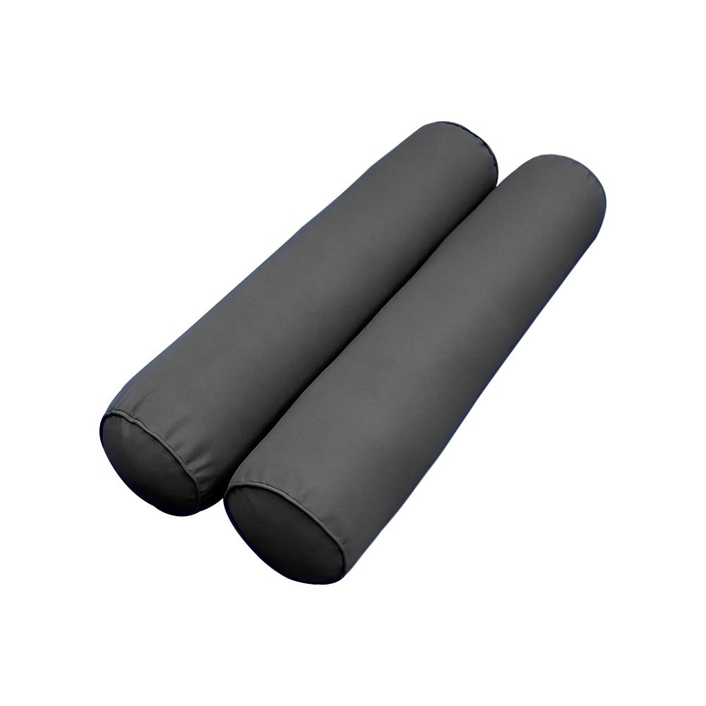 S6 Queen Same Piped Daybed Mattress Bolster Insert and Cover Complete Set AD003
