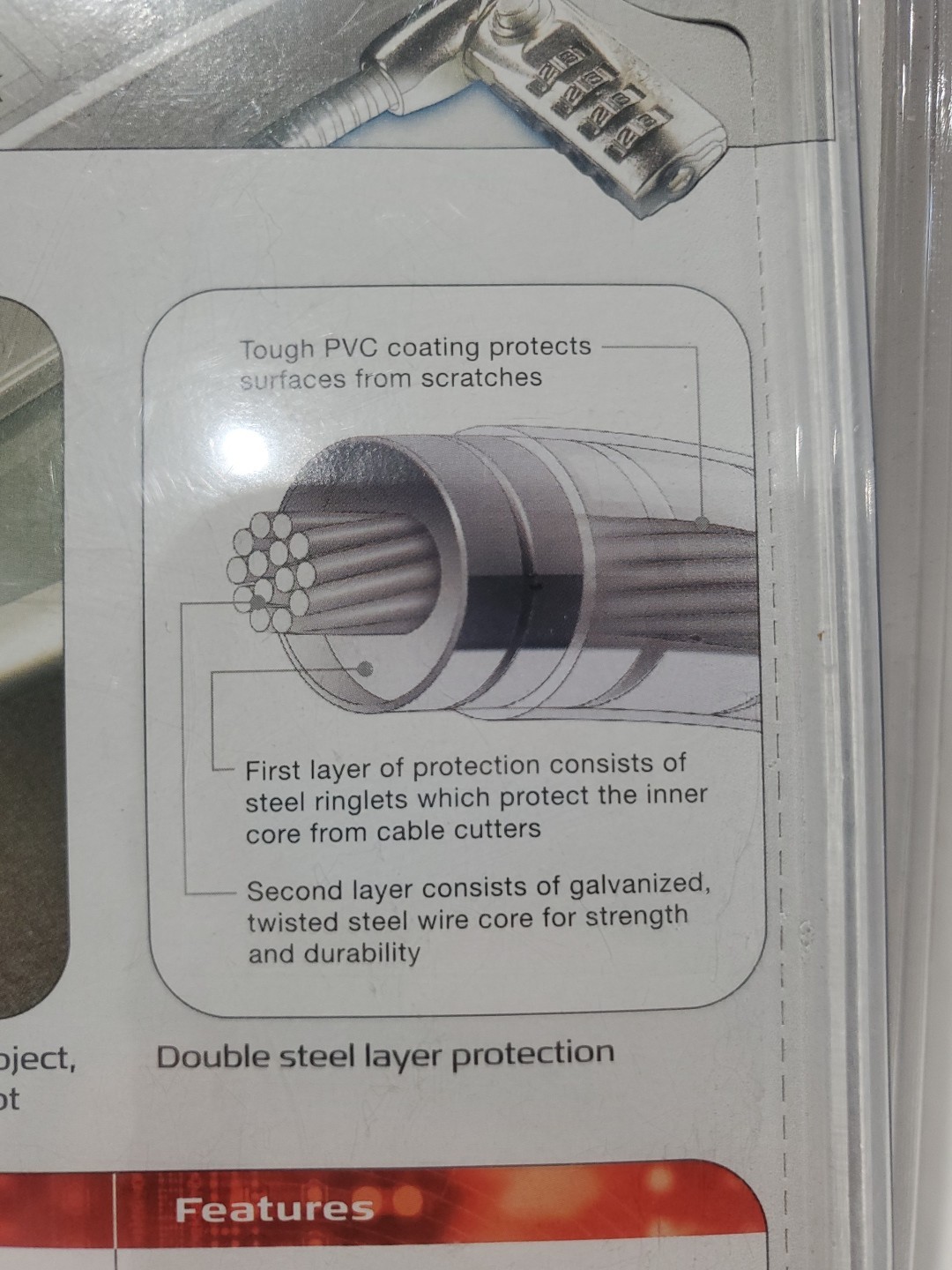 Targus Defcon CL Armor Combo Cable Lock