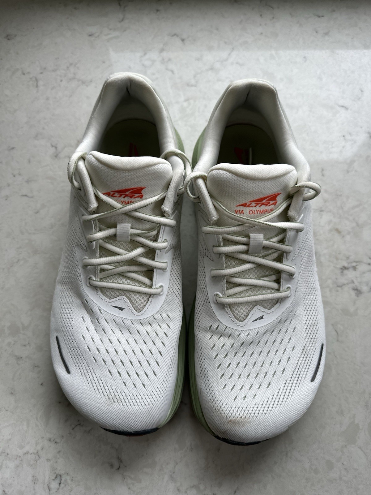 Altra Via Olympus Men's Running Shoes White Green 9.5M