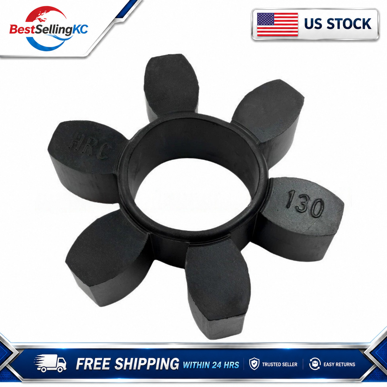 HRC130 Black Rubber Coupling Insert Flexible Element for HRC Series Couplings
