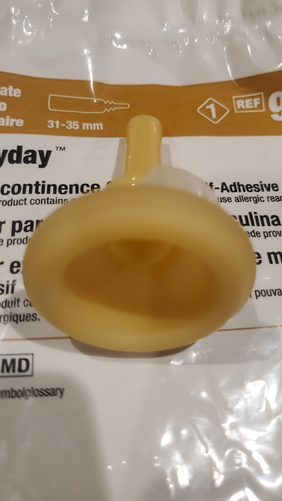 Hollister Male External Condom Catheter Latex Intermediate 31-35mm *Box of 30pcs