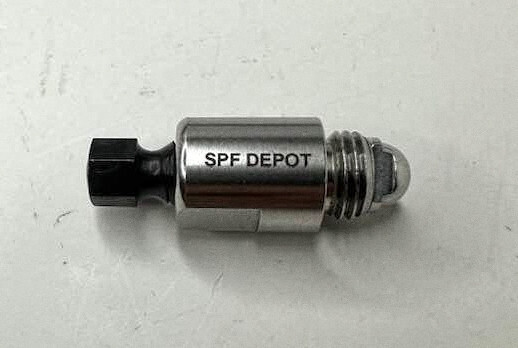 SPF Depot Part # GU-020 Manual Valve Assy New. Fits PMC and GX7 guns