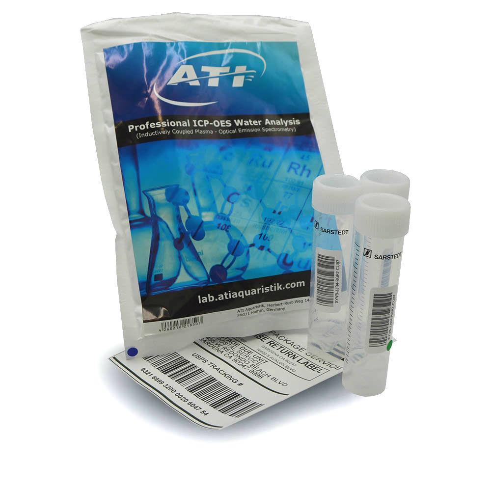 ATI - ATI ICP-OES COMPLETE WATER TEST KIT (W/ PREPAID SHIPPING LABEL)