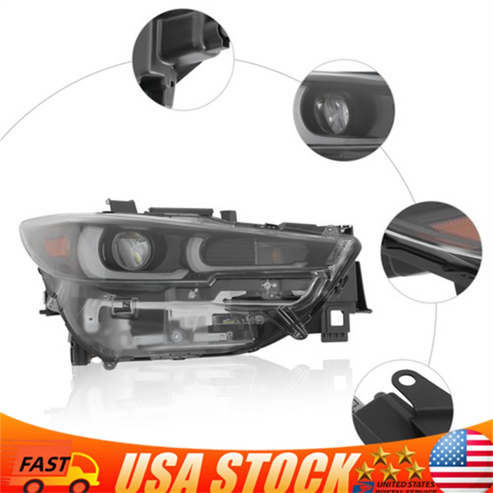 For 2022-2023 Mazda CX-5 Full LED Headlight Headlamp w/AFS Right Passenger Side
