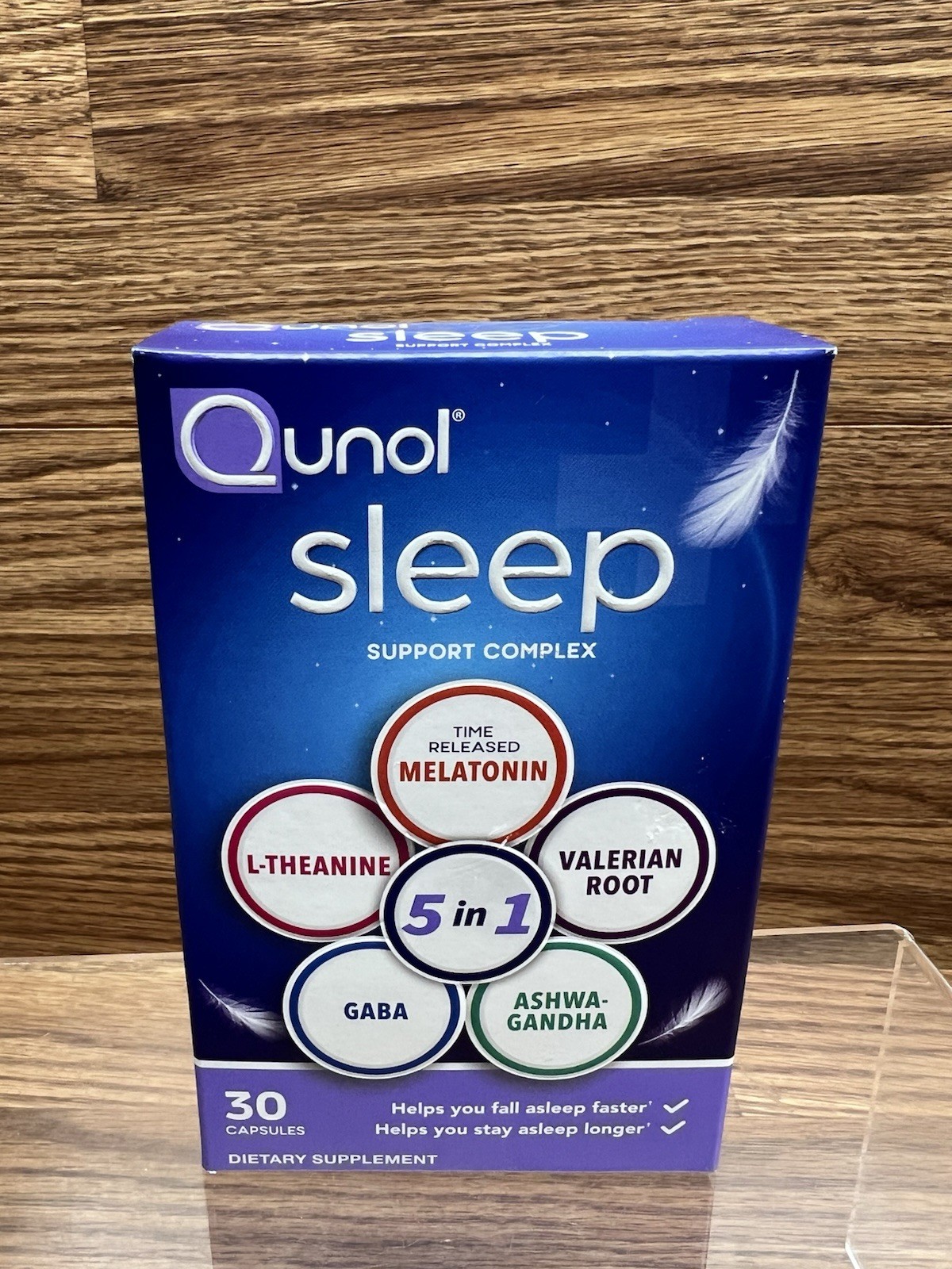 1 Qunol Sleep Support Complex 5:1 Time Release Melatonin  30ct - exp  03/26 🔥