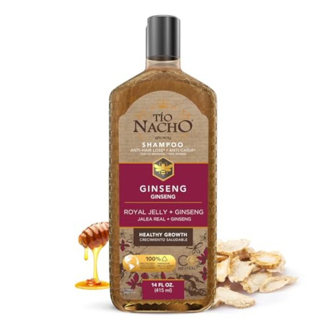 Tio Nacho Shampoo with Ginseng, Royal Jelly - 14 Fluid Ounces