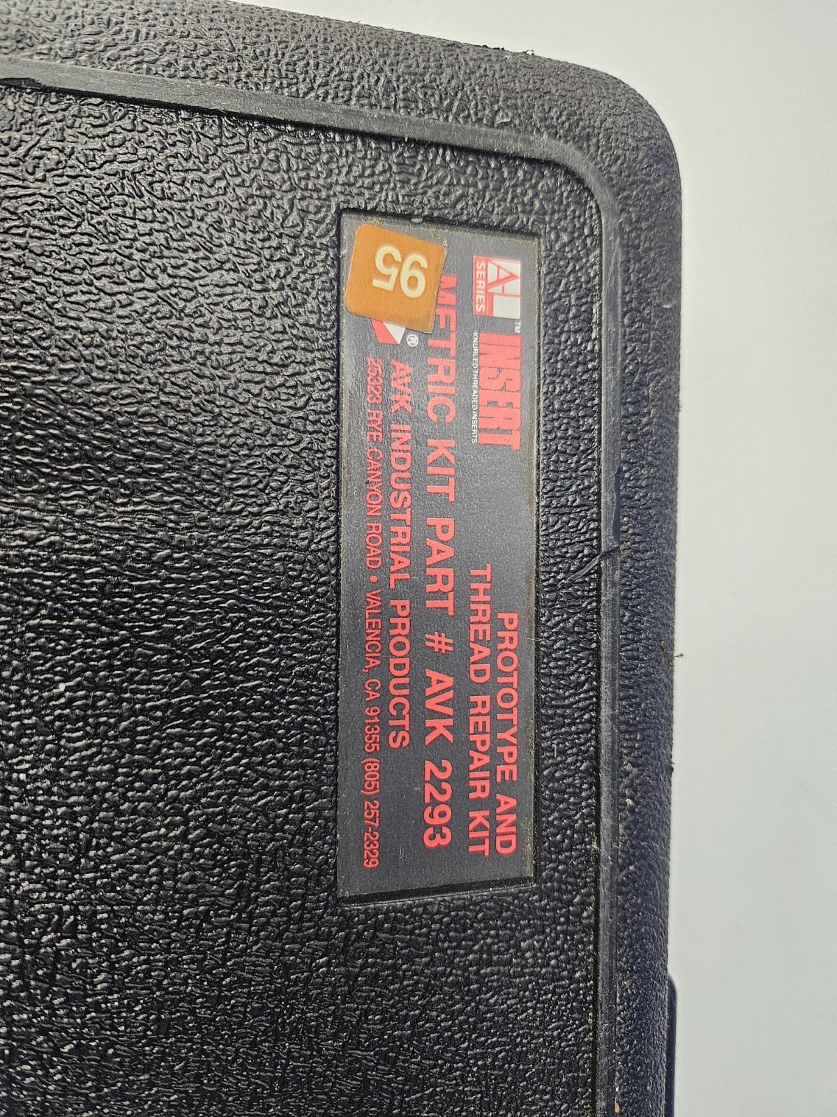Prototype Insert and Thread Repair Tool Kit AVK2293 In Box