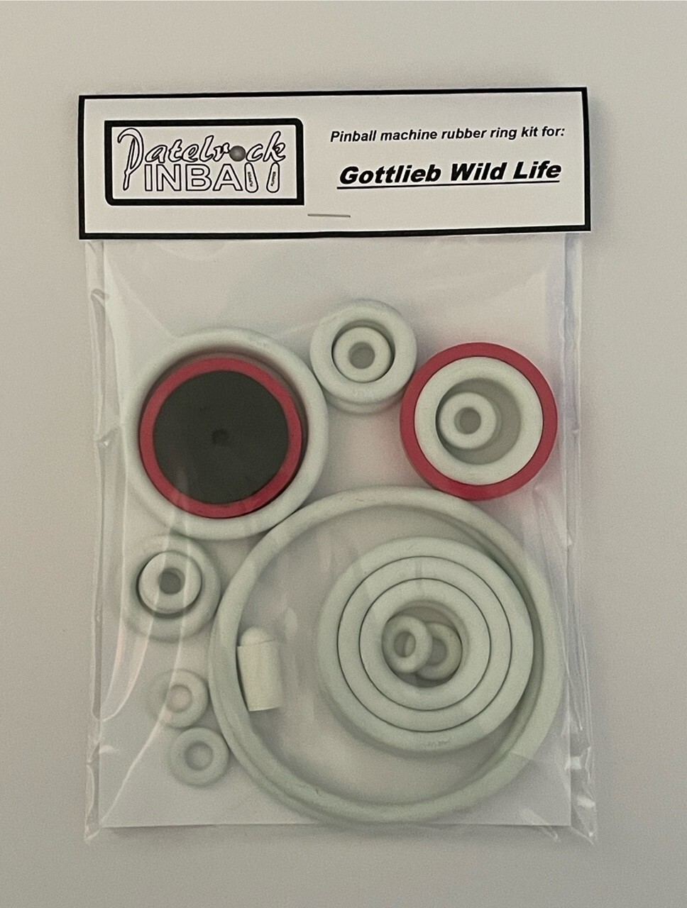 1972 Gottlieb Wild Life Pinball Machine Rubber Ring Kit