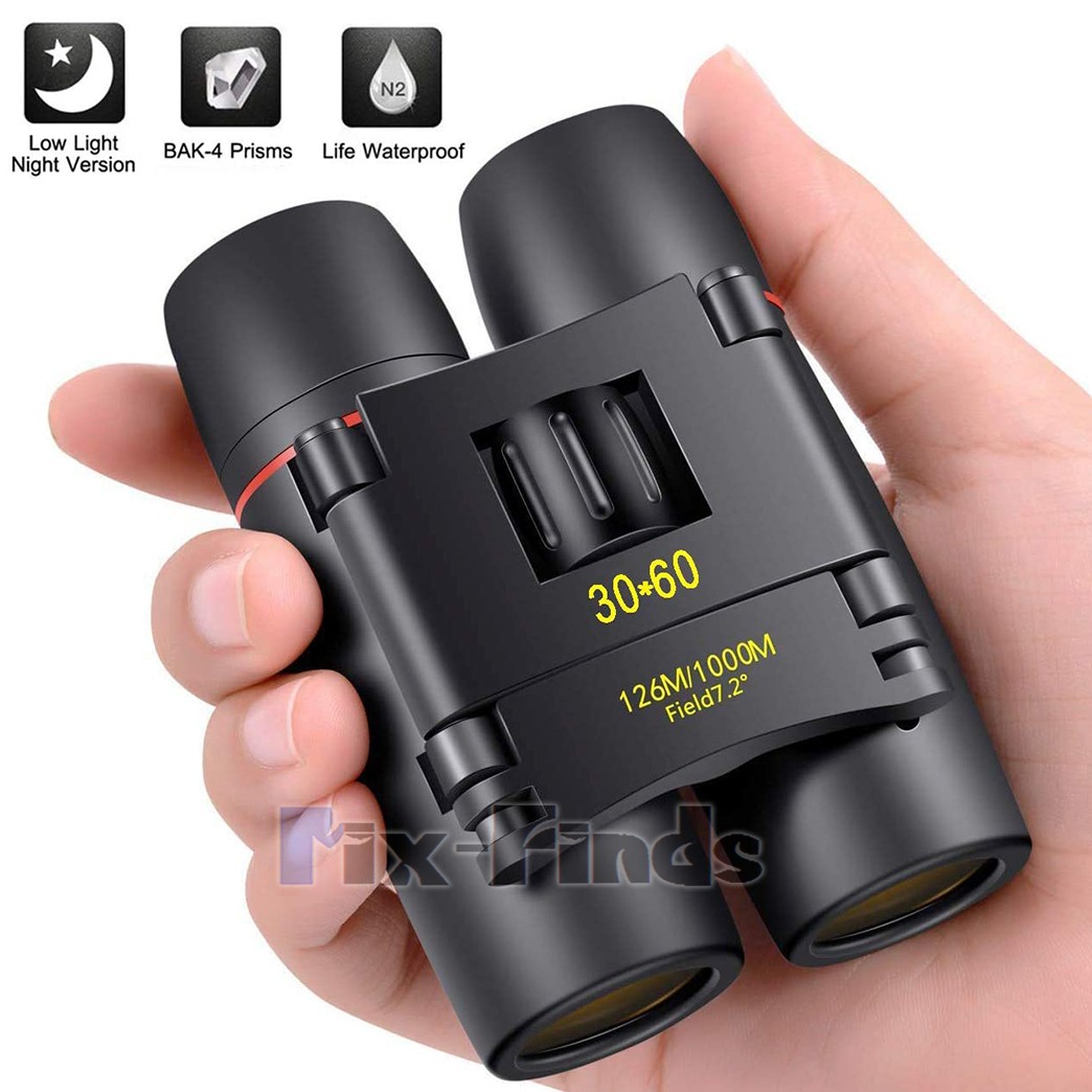 30x60 High Definition Zoom Binoculars Night Vision Telescope for Travel New
