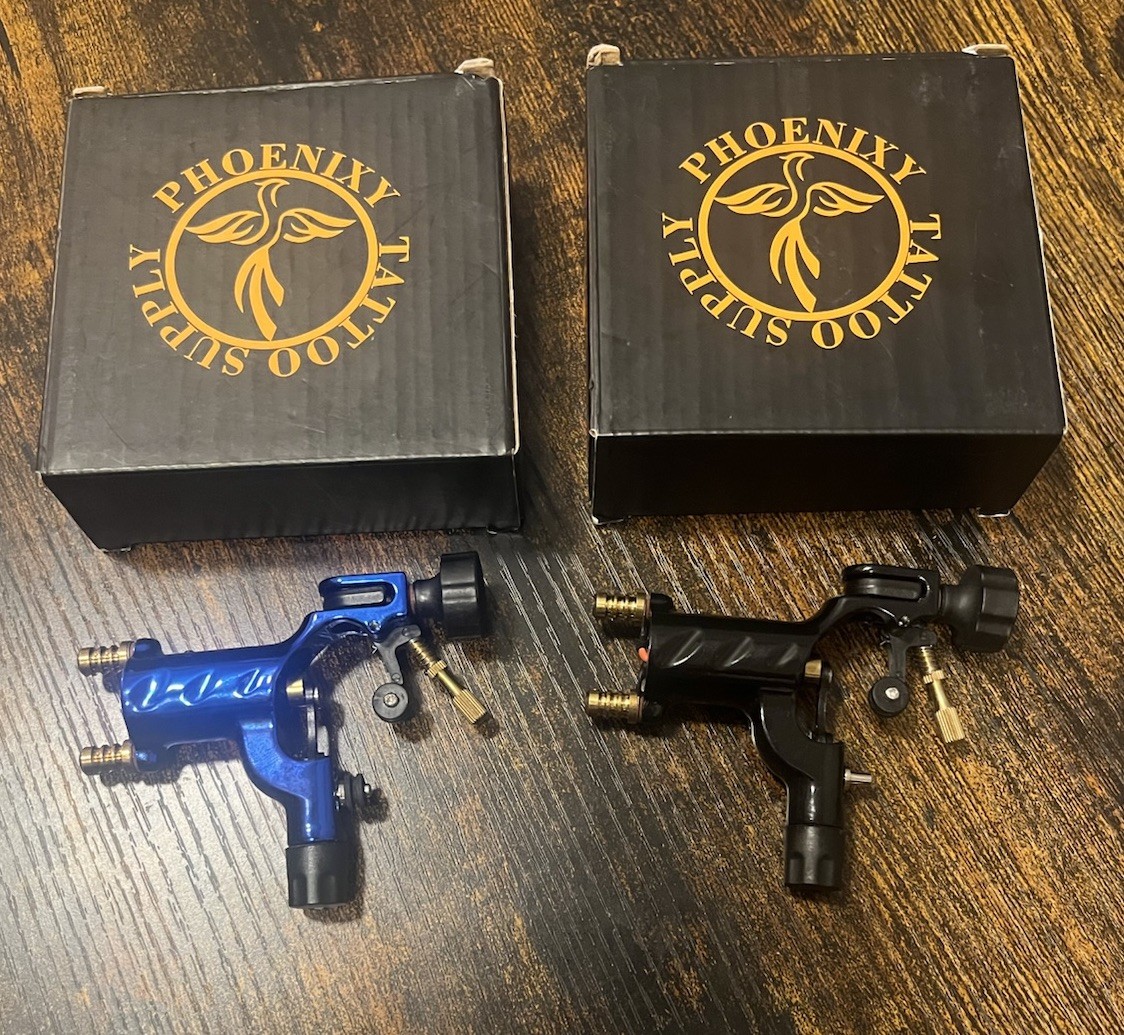 Blue Dragon/Phoenix/Wolf VV-1 Tattoo Machine