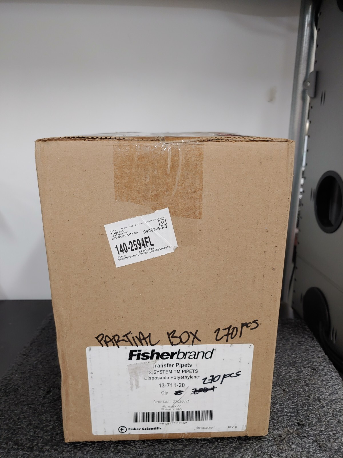 270/Box FISHERBRAND 13-711-20 Disposable Polyethylene URISYSTEM TM PIPETS