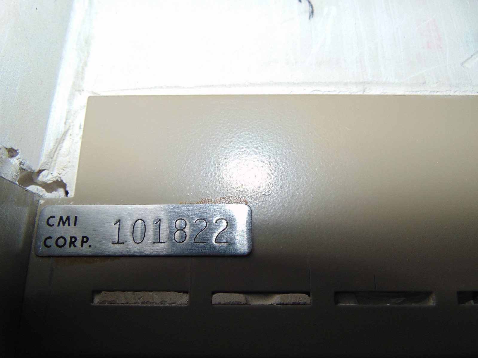 CMI Insulated File Cabinet, 4 Drawers, Class 350
