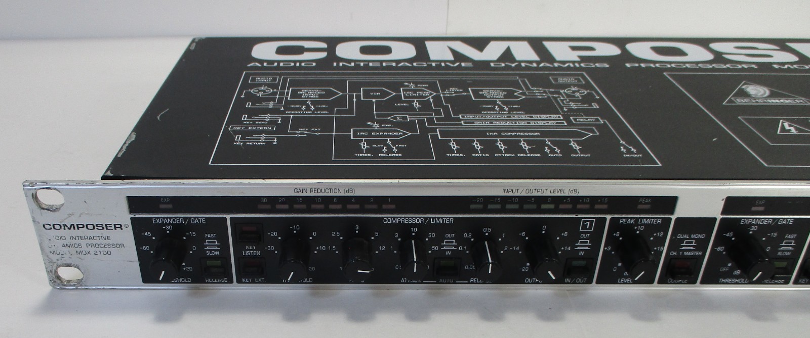 Behringer Composer MDX 2100 Dual Channel Dynamic Processor Compressor