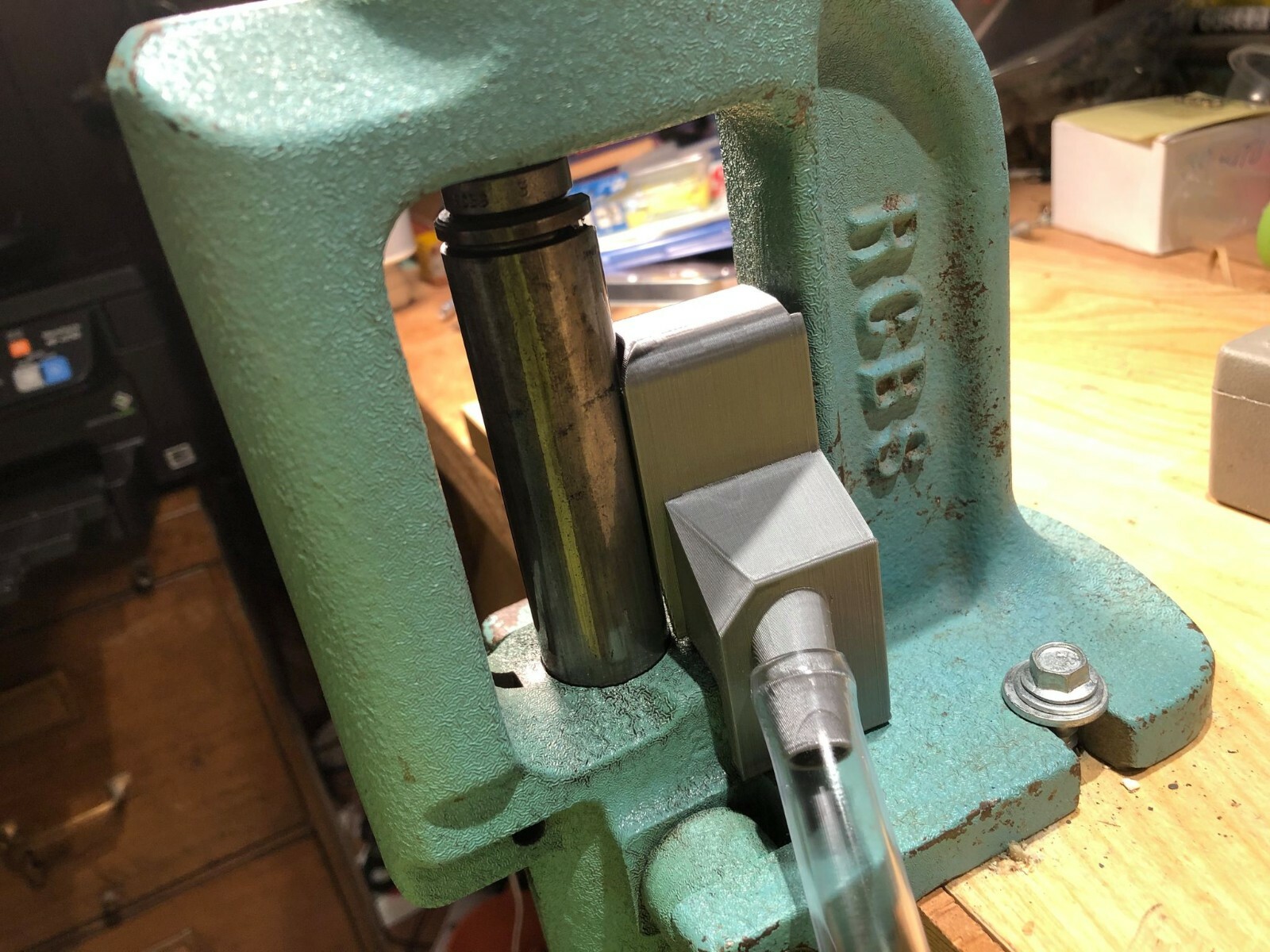 RCBS Reloading Press Rock Chucker Supreme PRIMER CATCHER Upgrade.