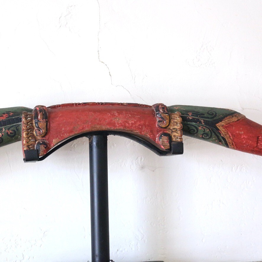 Vintage Backstrap Loom On Stand