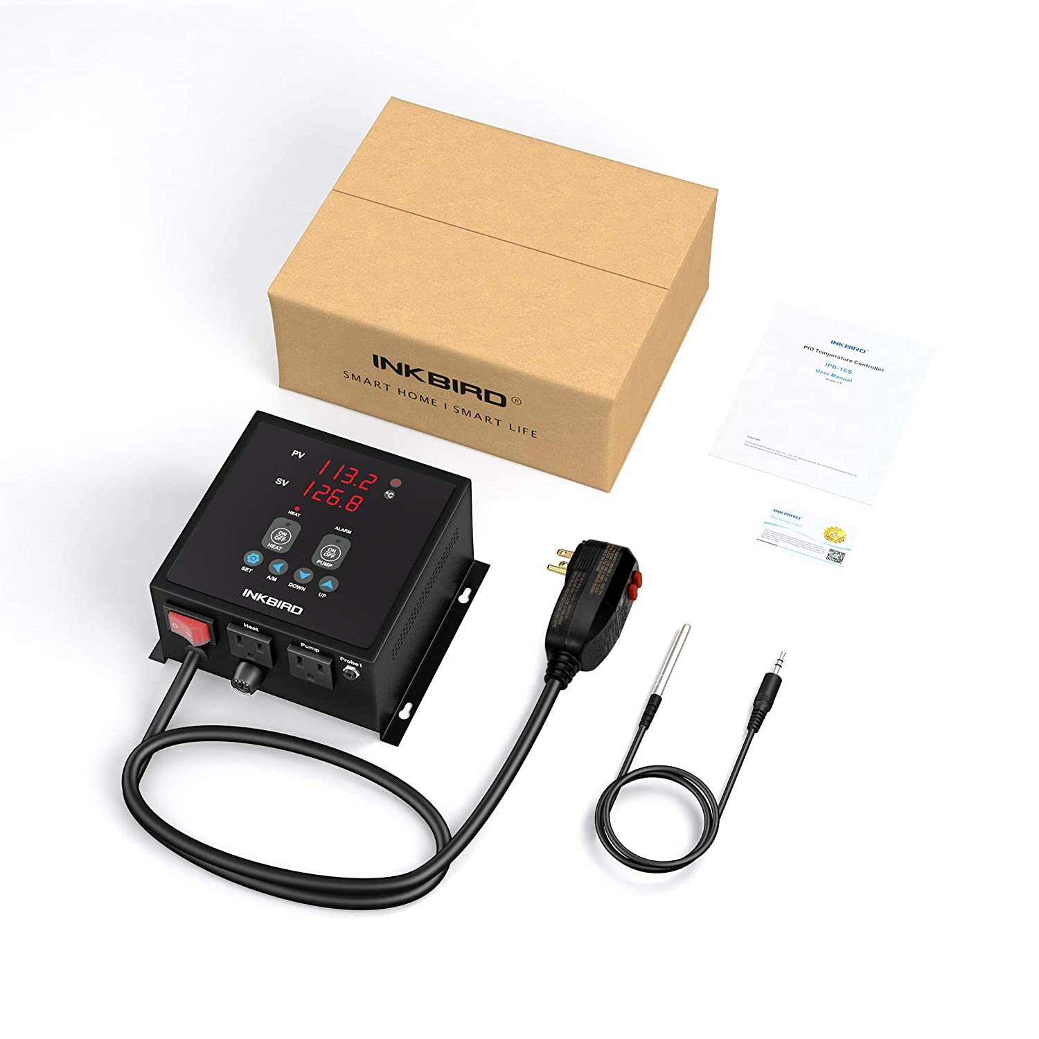 Heating Pump Temperature Controller Inkbird IPB-16S Home Brewing Precise Control