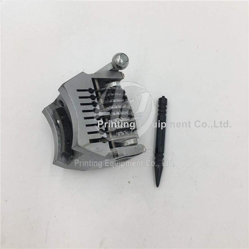 Numbering Machine 8DIGIT-18.9VB Vertical Backward 0987654 for Heidelberg Printer
