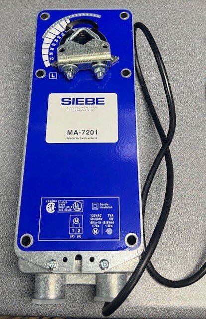 MA-7201 SIEBE, SPRING RETURN ACTUATOR