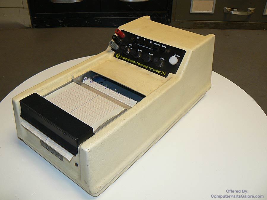 Instrumentation Laboratory Model 114 Recorder