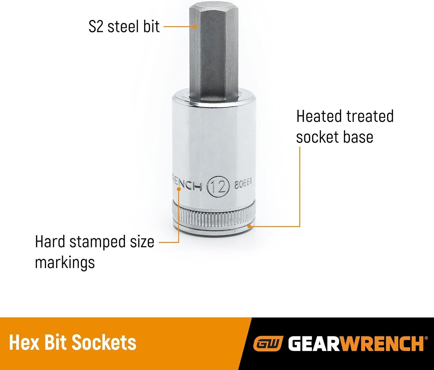 3/8" Drive Hex Bit Metric Socket 11Mm - 80432
