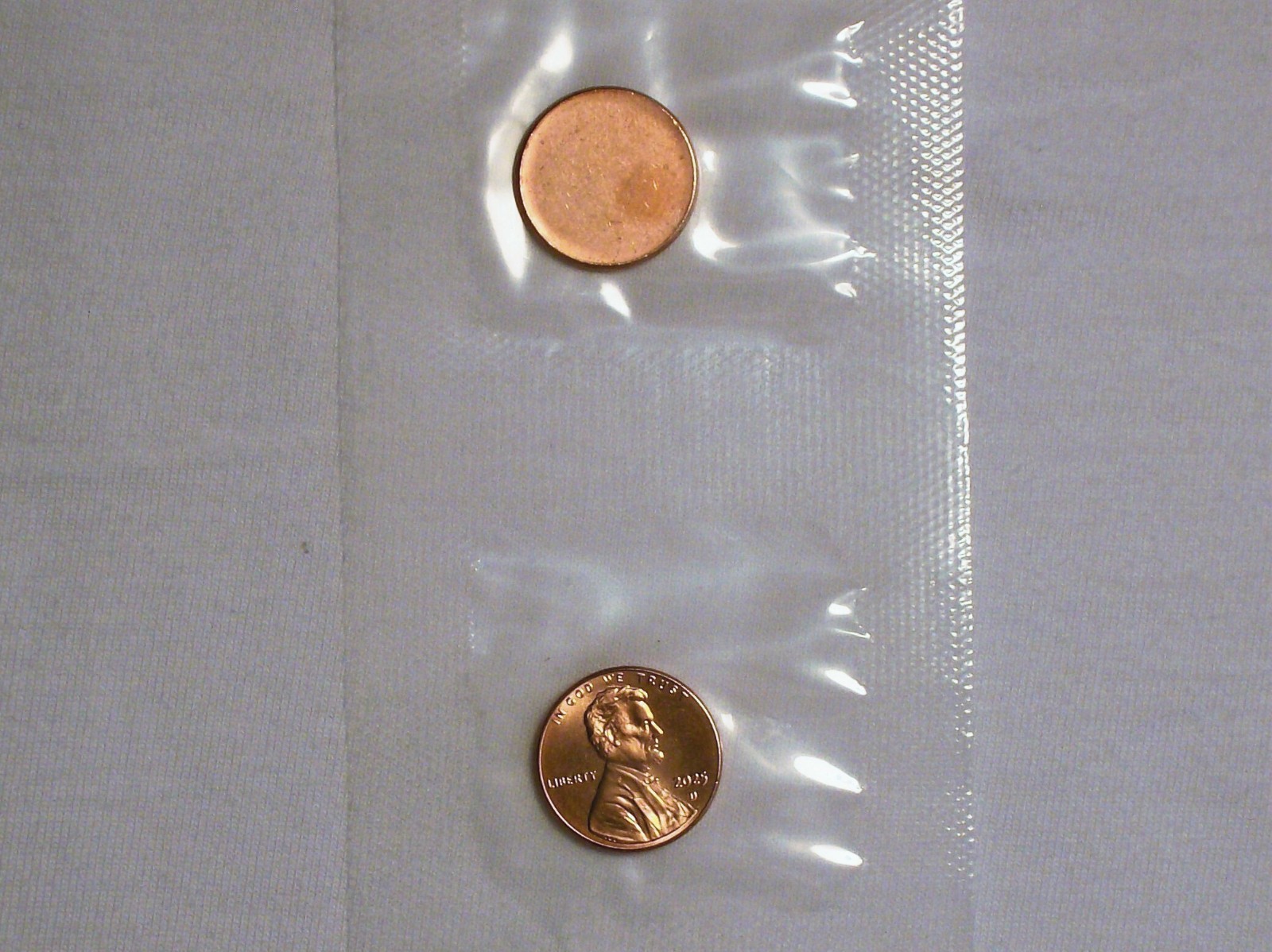 2025 D B/U Lincoln Head Cent & Blank Planchet - Mint Issued Set