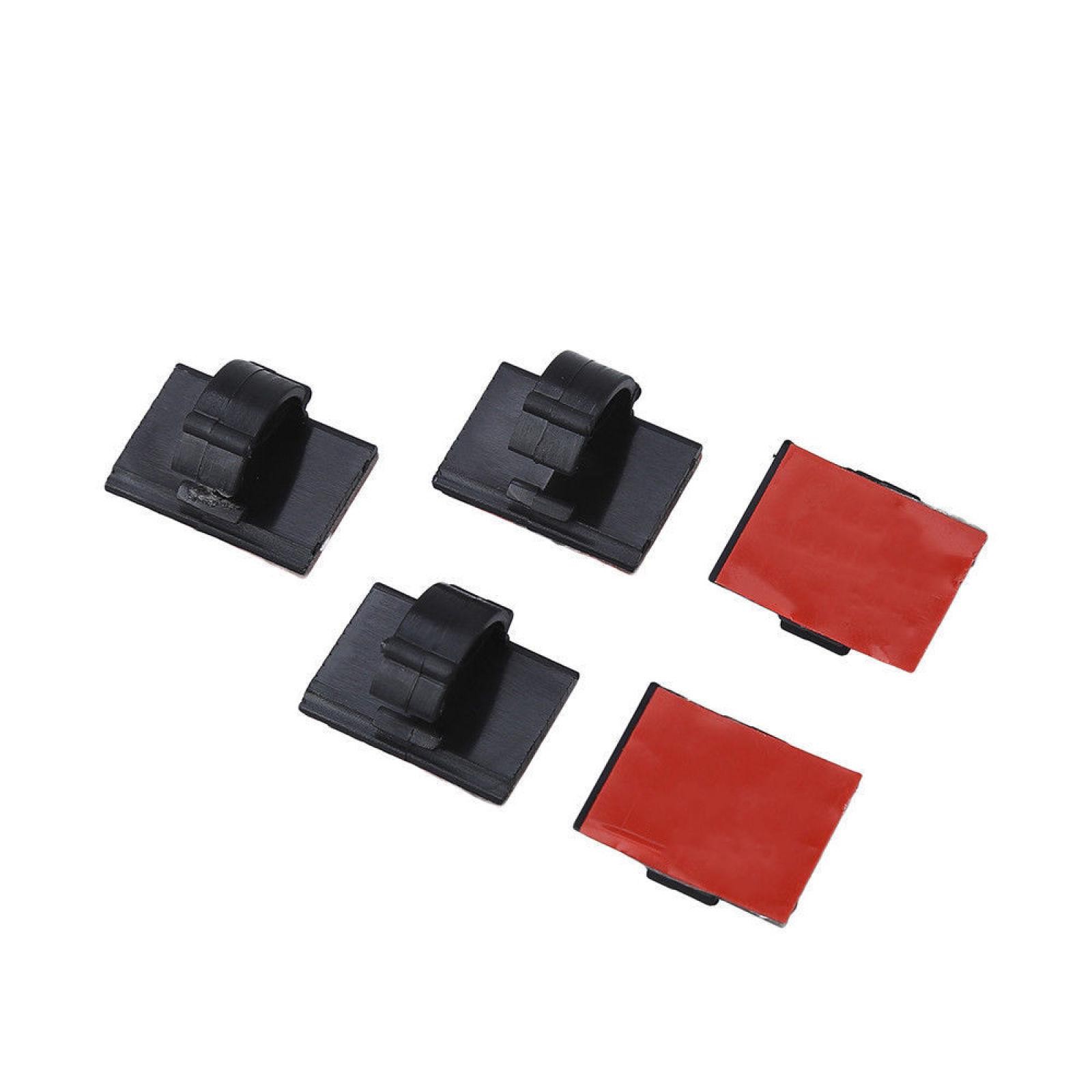 20Pack Self-Adhesive Base Design Clip Wire Tie Cable Clamp Clip Car Dash Camera