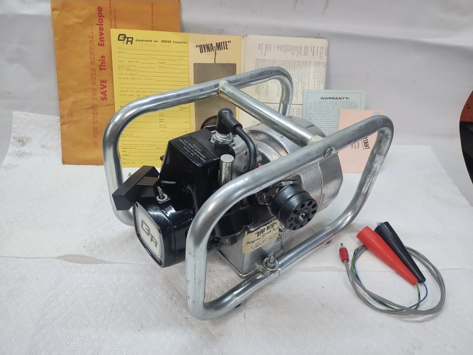New Old Stock Ohlsson & Rice, O&R, Dyna-Mite Generator
