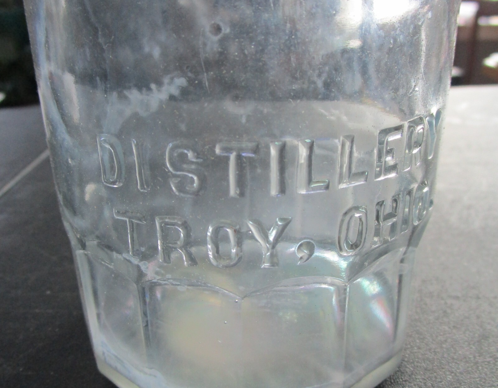 VINTAGE HAYNER WHISKEY EMPTY BOTTLE