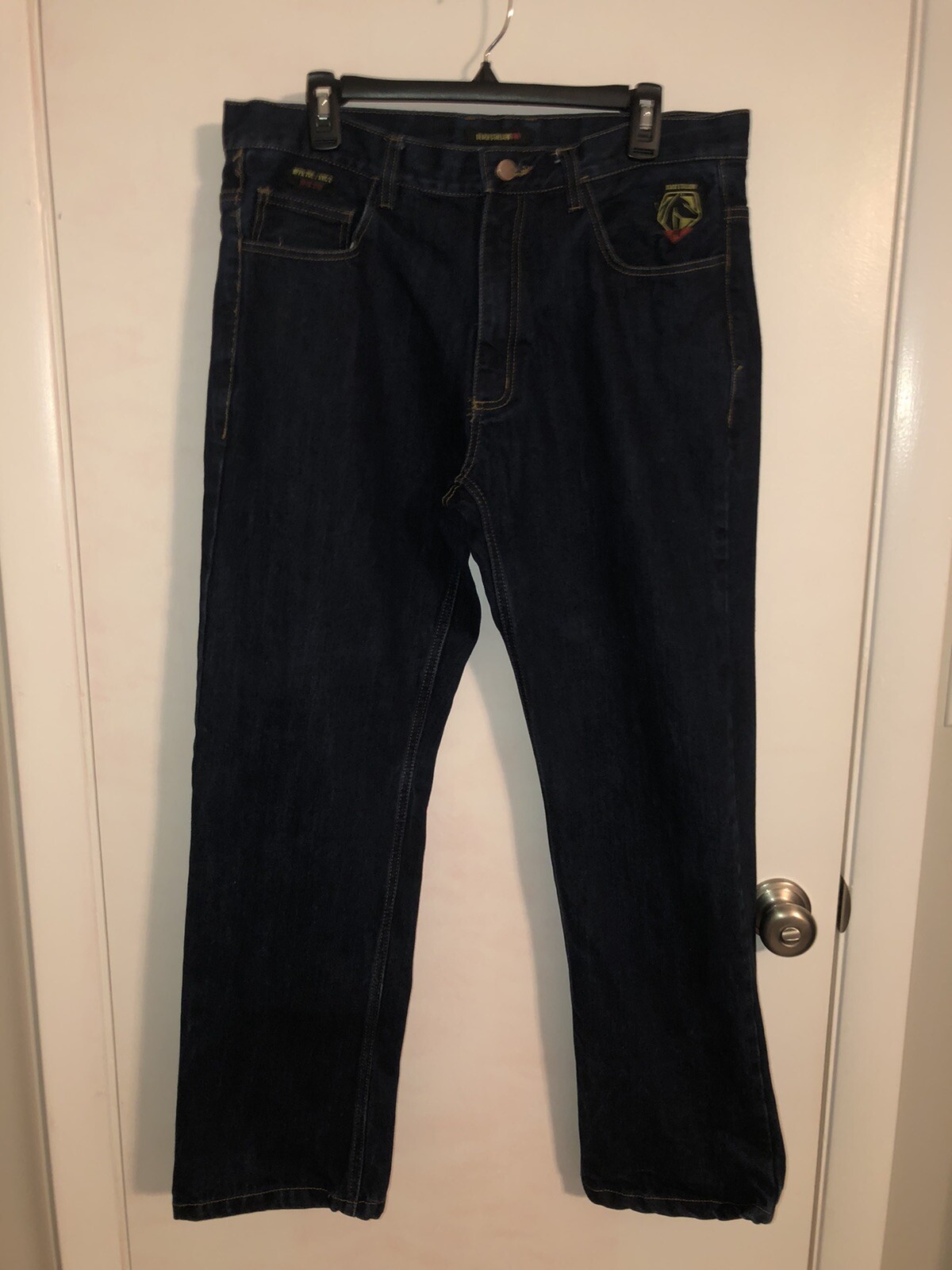MINT Black Stallion FR Fire Resistant Blue Jeans Men's Size 34X32 FD14-32P