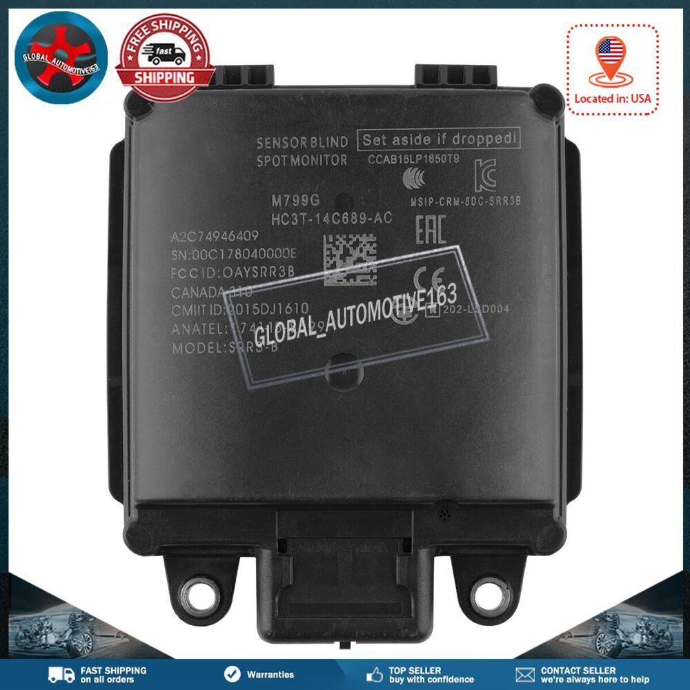 NEW For 17-18 Ford F150 Blind Spot Tail Light Lamp Radar Module HC3T-14C689-AC