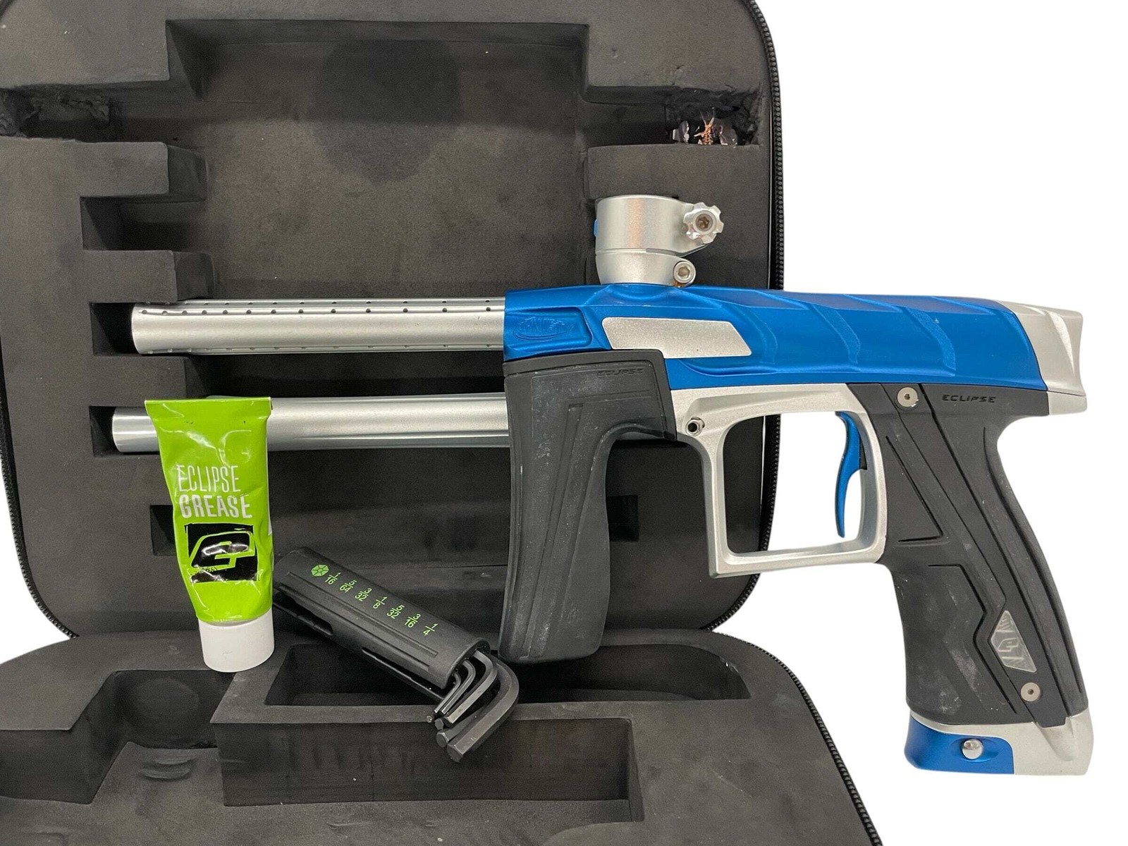 Planet Eclipse Dynasty Scales CS1 Blue/Silver Paintball Gun