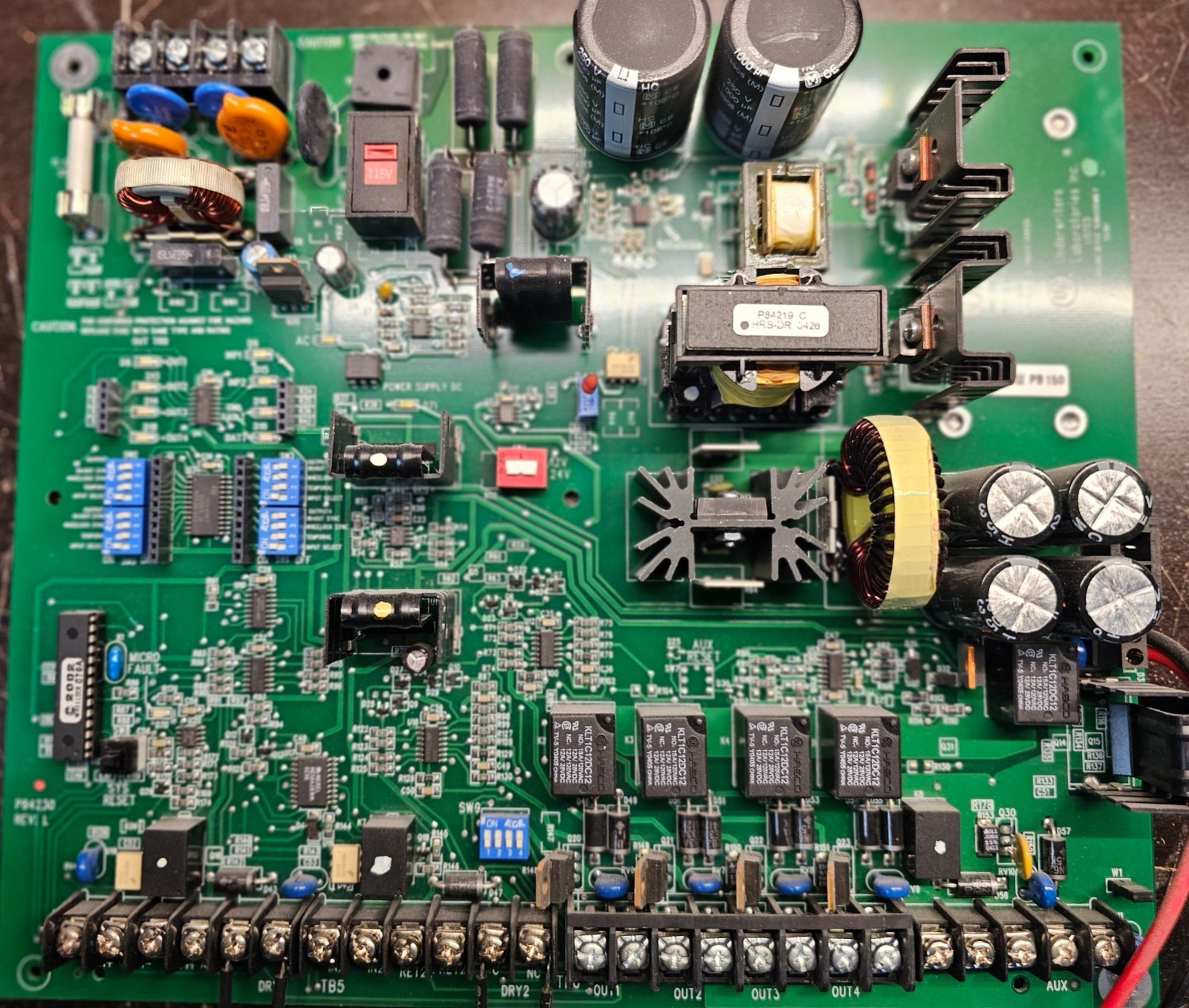 WHEELOCK PS-12/24-8CP  Power Supply Replacement Board