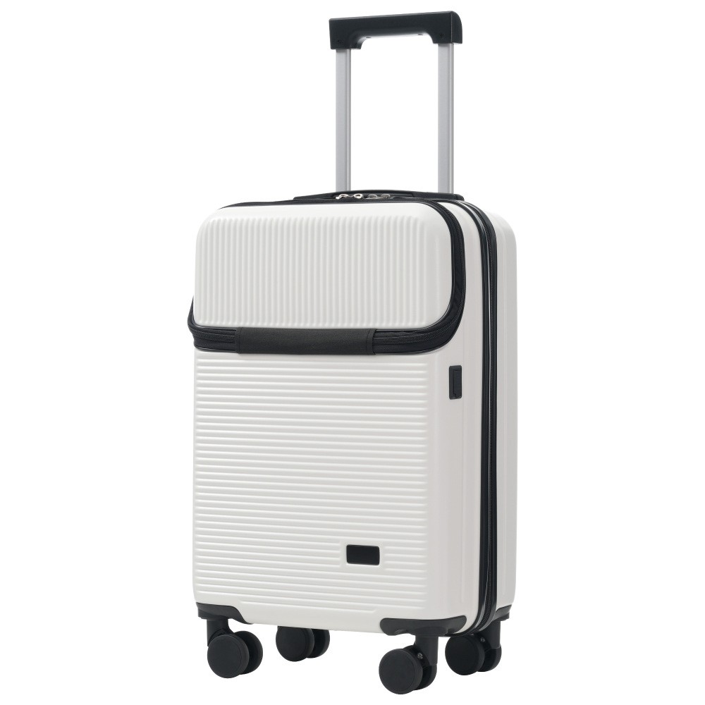 5pc Hardside Luggage Set, Half-Open, Spinner, USB, TSA Lock