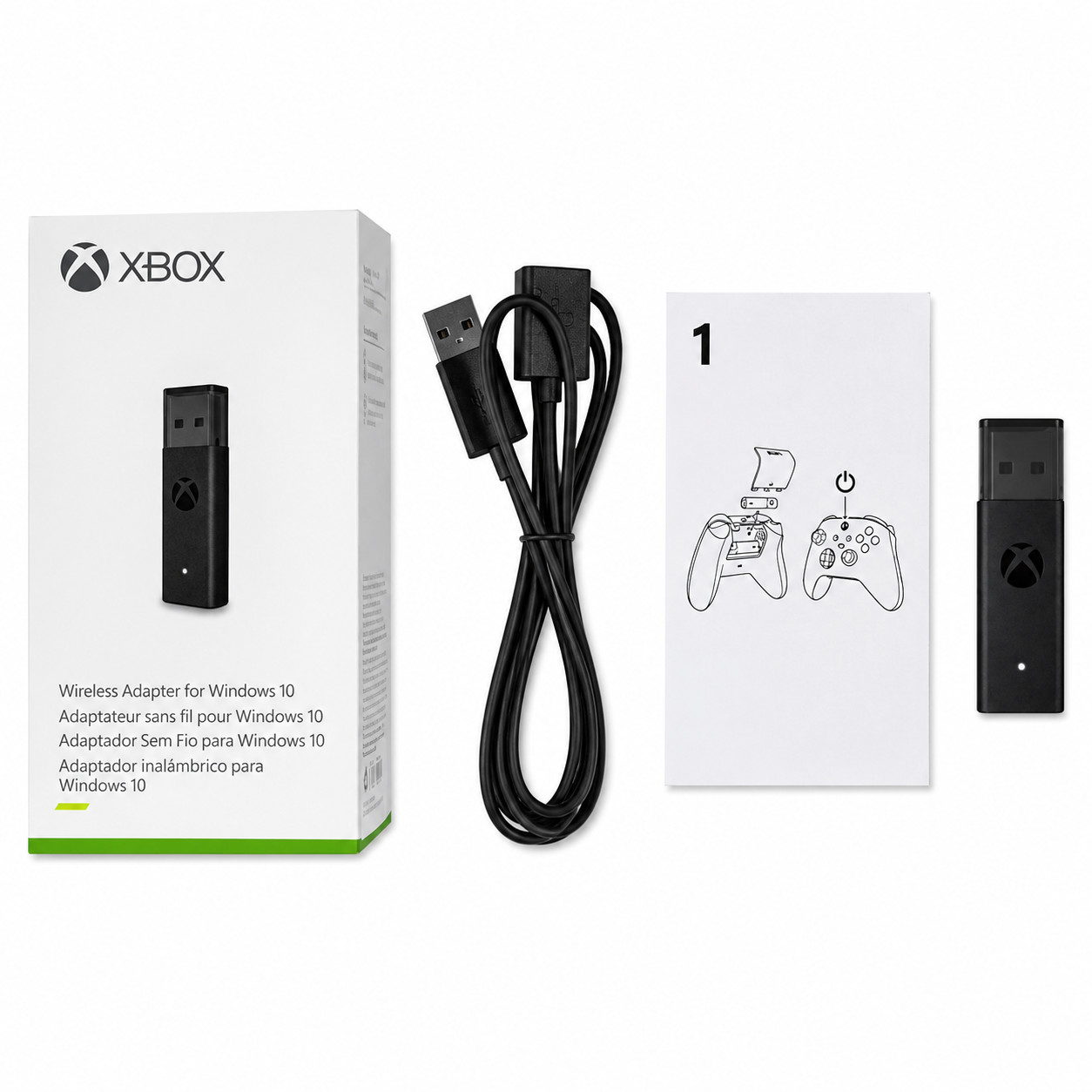 OEM Microsoft Xbox One Wireless USB Controller Adapter for Windows PC Brand New