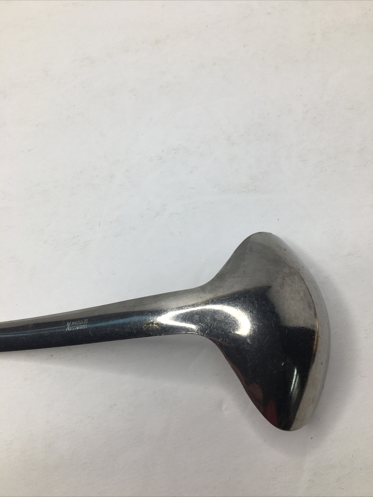 Denmark Variation Stainless 6 3/4" Solid Gravy Ladle, DENMARK Good Condition!