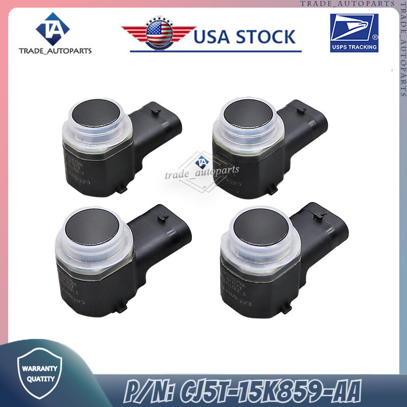 REAR 4x PDC Parking Assist Control Sensors For Ford Focus C-Max Transit 2012-18