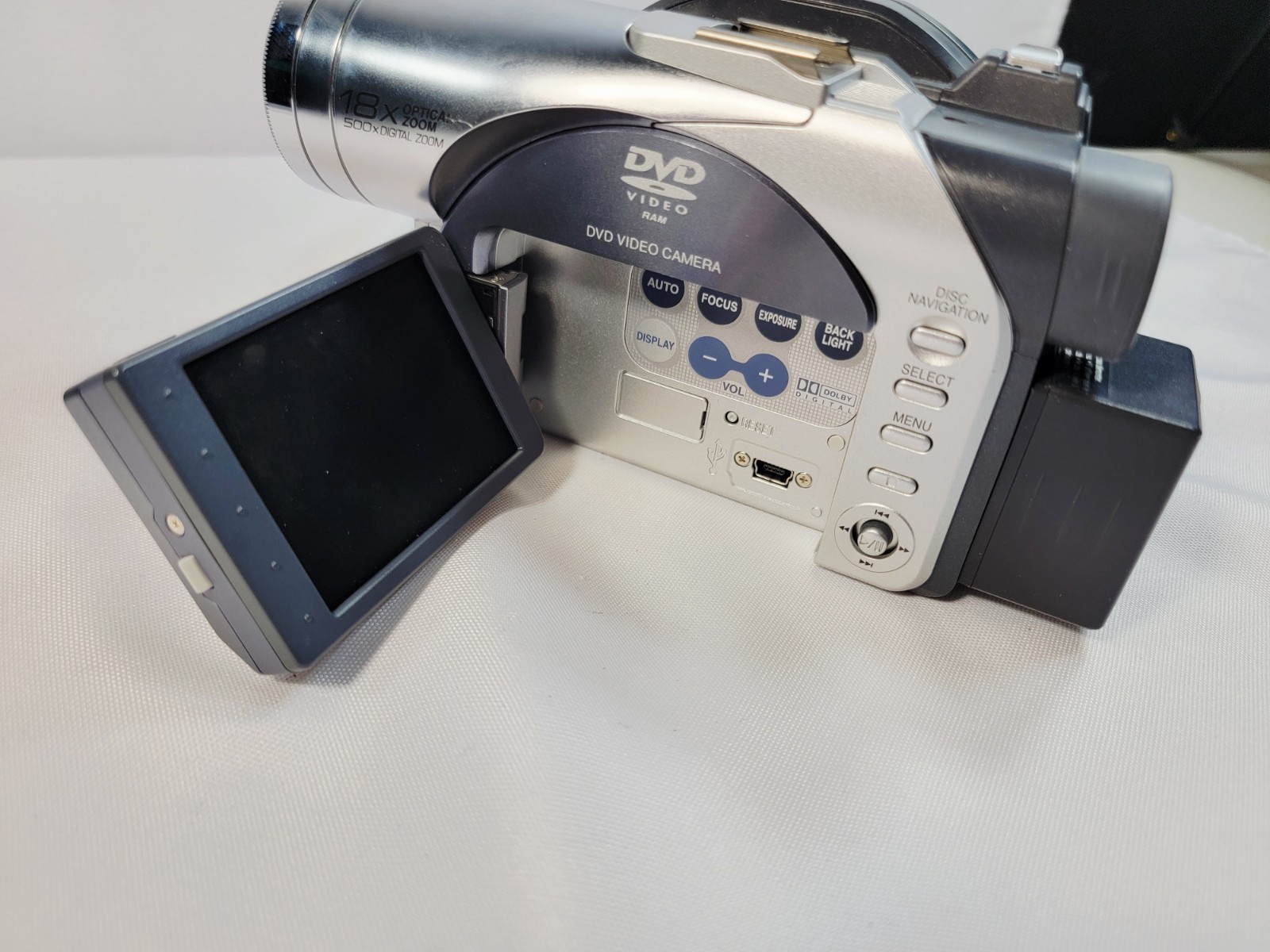 Panasonic VDR-M50 DVD Video Camcorder with 2.5-inch LCD, Bundle