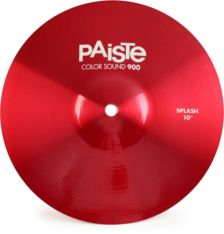 Paiste 10" Color Sound 900 Red Splash Cymbal
