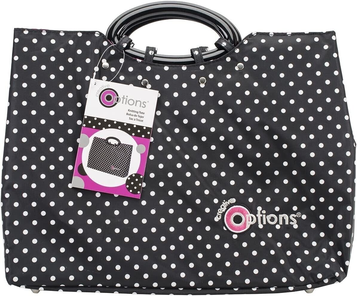 Creative Options Knitting Tote NEW w/ Tags 14" x 4.5" x 12.25"  FREE SHIPPING